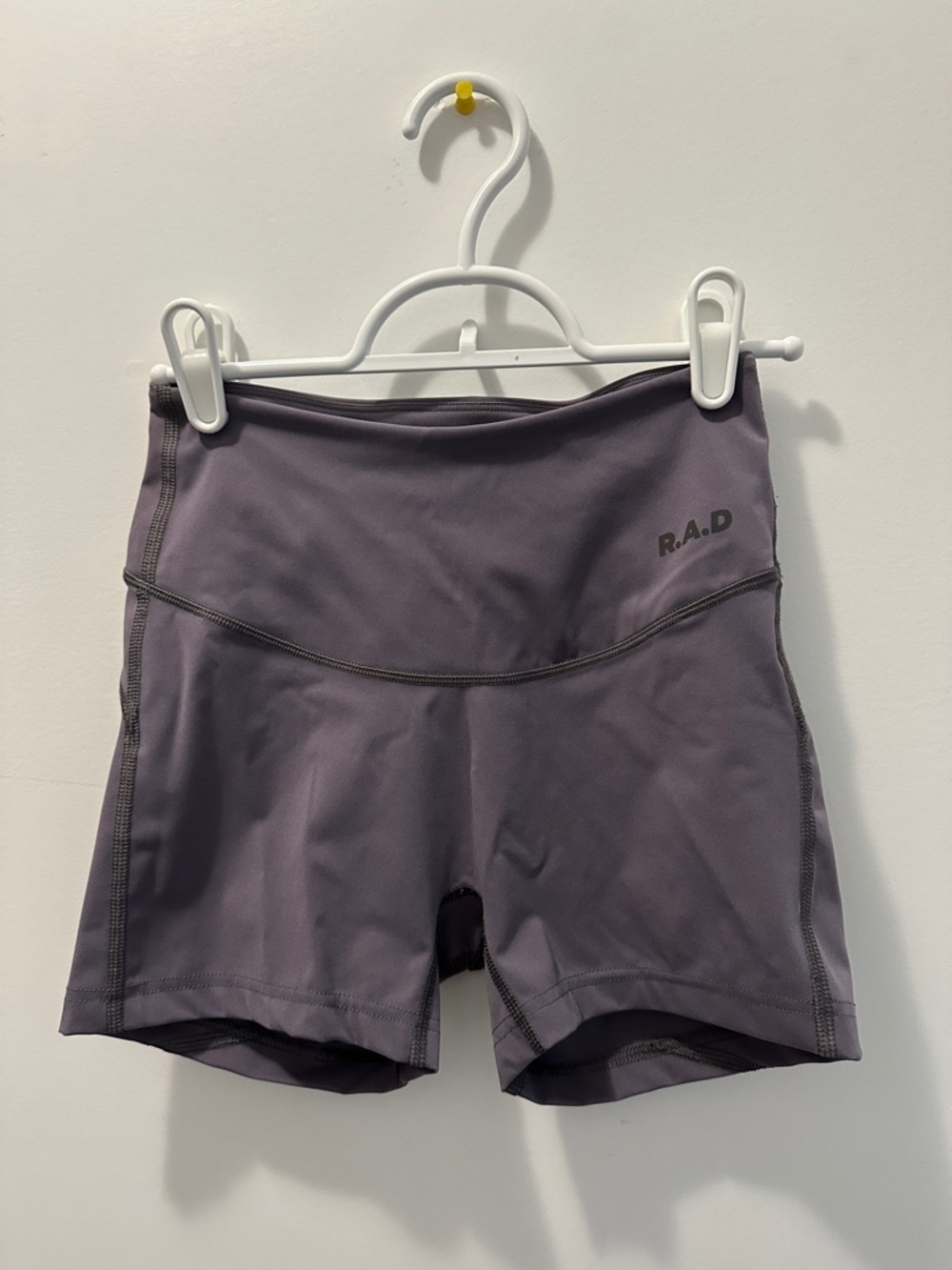 R.A.D. High-Rise 3” Athletic Shorts in Lilac Mauve
